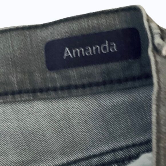 Gloria Vanderbilt Amanda Gray Bootcut Jeans Size 10P - Picture 9 of 10